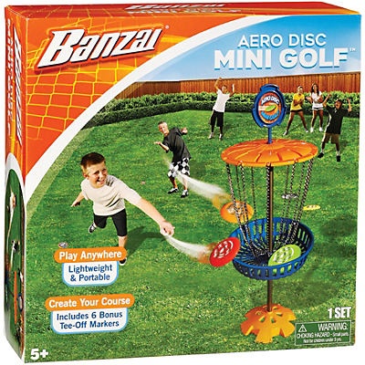 slide 1 of 1, Banzai Aero Disc Mini Golf, 1 ct