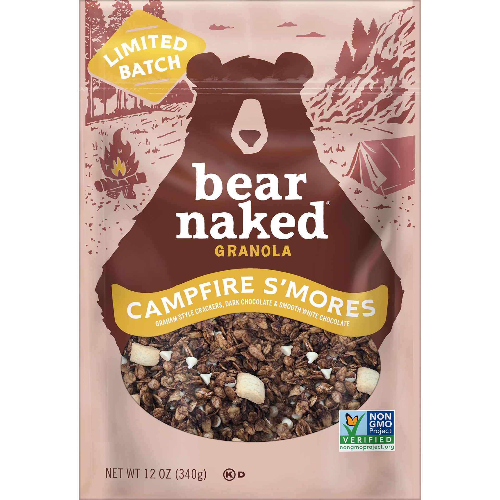 slide 2 of 5, Bear Naked Granola Campfire S'mores, 12 oz, 12 oz