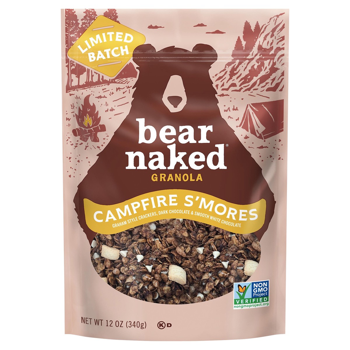 slide 1 of 5, Bear Naked Granola Campfire S'mores, 12 oz, 12 oz