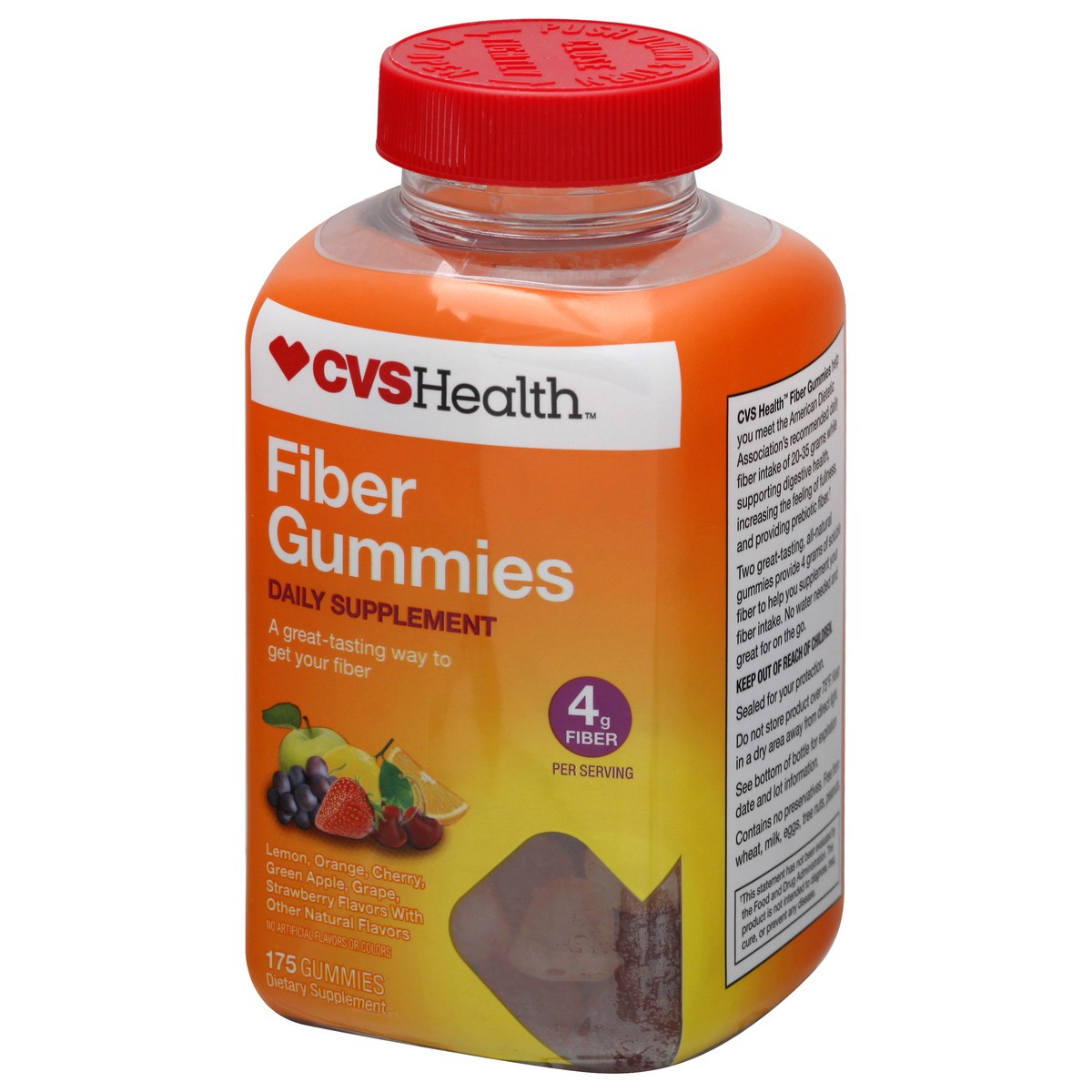 slide 11 of 13, CVS Health Fiber Gummies, 175ct, 175 ct