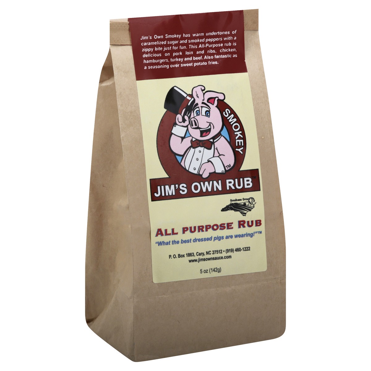 slide 5 of 12, Jim's Own Rub Smokey All Purpose Rub 5 oz, 5 oz