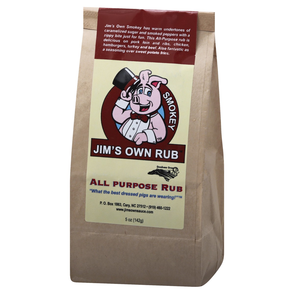 slide 4 of 12, Jim's Own Rub Smokey All Purpose Rub 5 oz, 5 oz