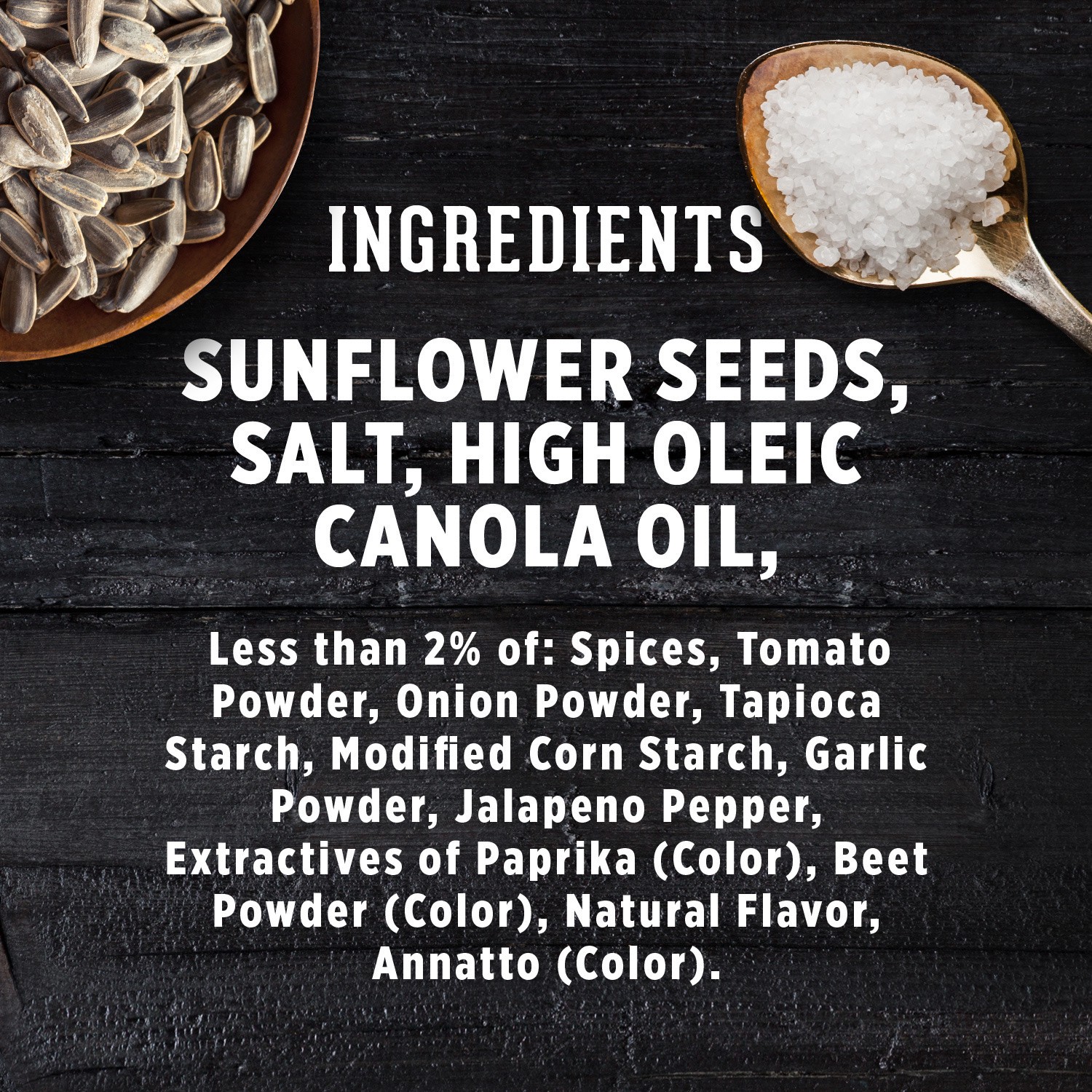 slide 5 of 5, DAVID Seeds Jalapeno Flavored Salted and Roasted Jumbo Sunflower Seeds, Keto Friendly Snack, 5.25 oz, 5.25 oz