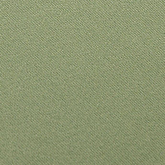 slide 3 of 4, Sun Zero Bella Rod Pocket Room Darkening Door Panel - Green, 72 in