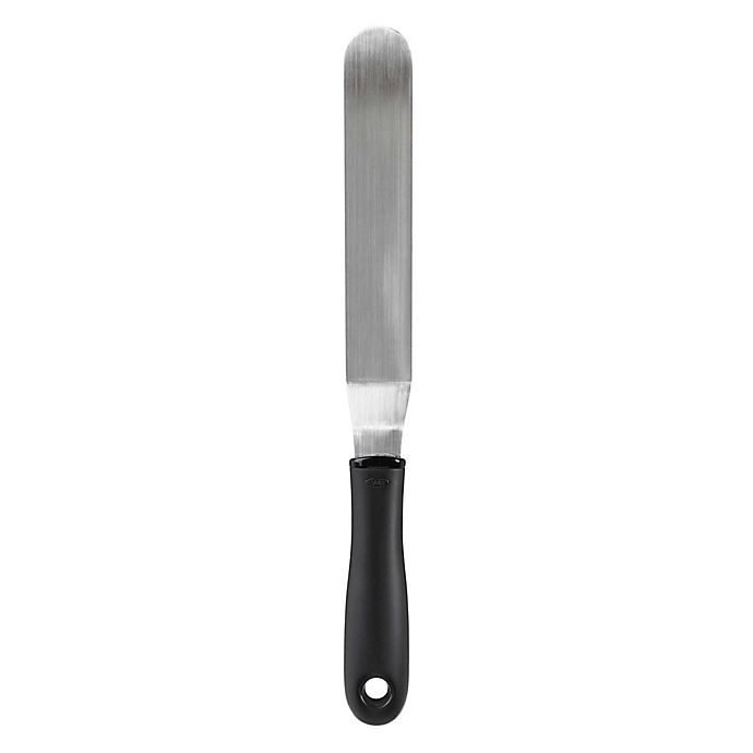 slide 1 of 1, OXO Icing Knife Bent, 1 ct