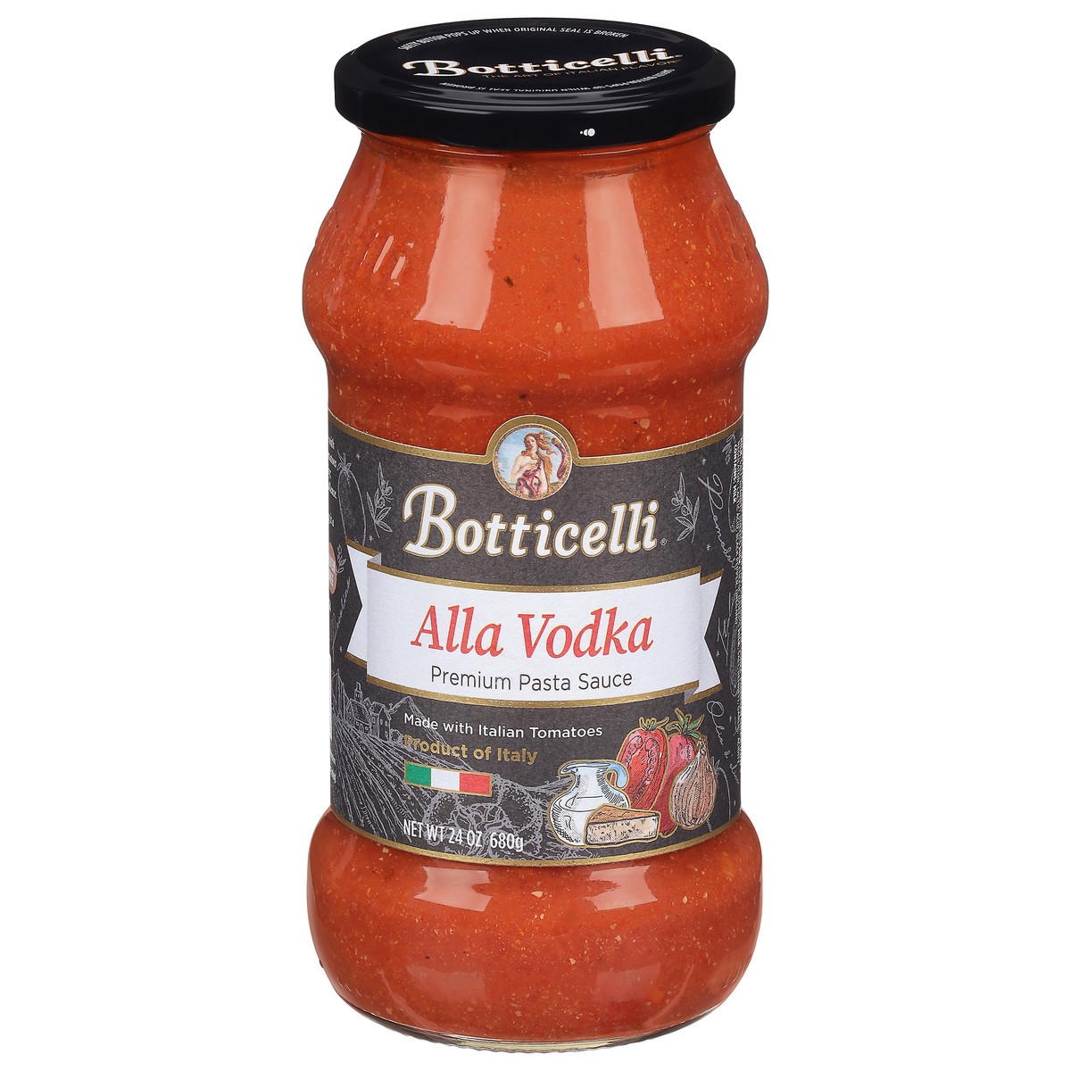 slide 1 of 4, Botticelli Premium Alla Vodka Pasta Sauce 24 oz, 24 oz