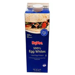 Hy-vee 100% Egg Whites Liquid Egg Product