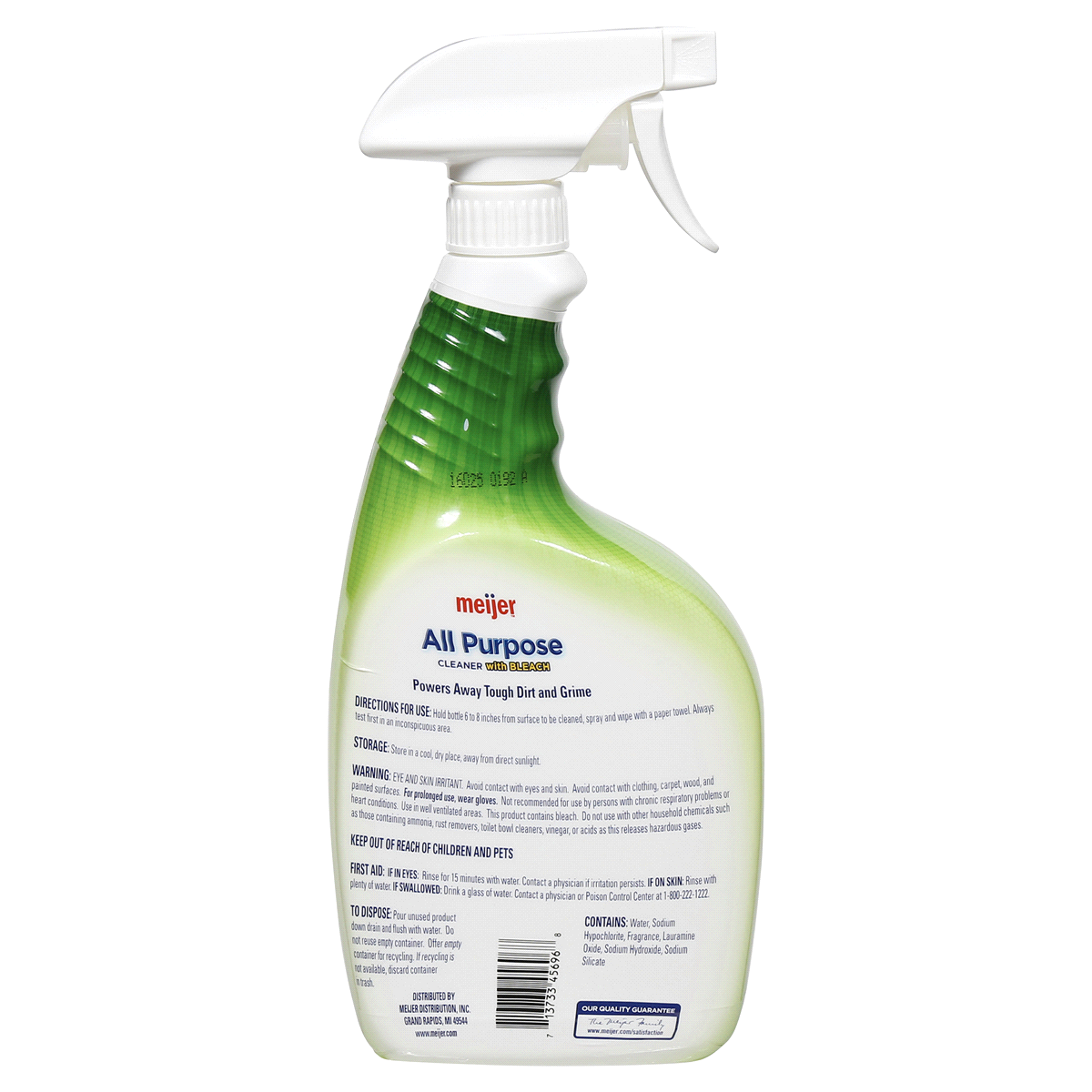 Meijer All Purpose Cleaner with Bleach 32 oz Shipt