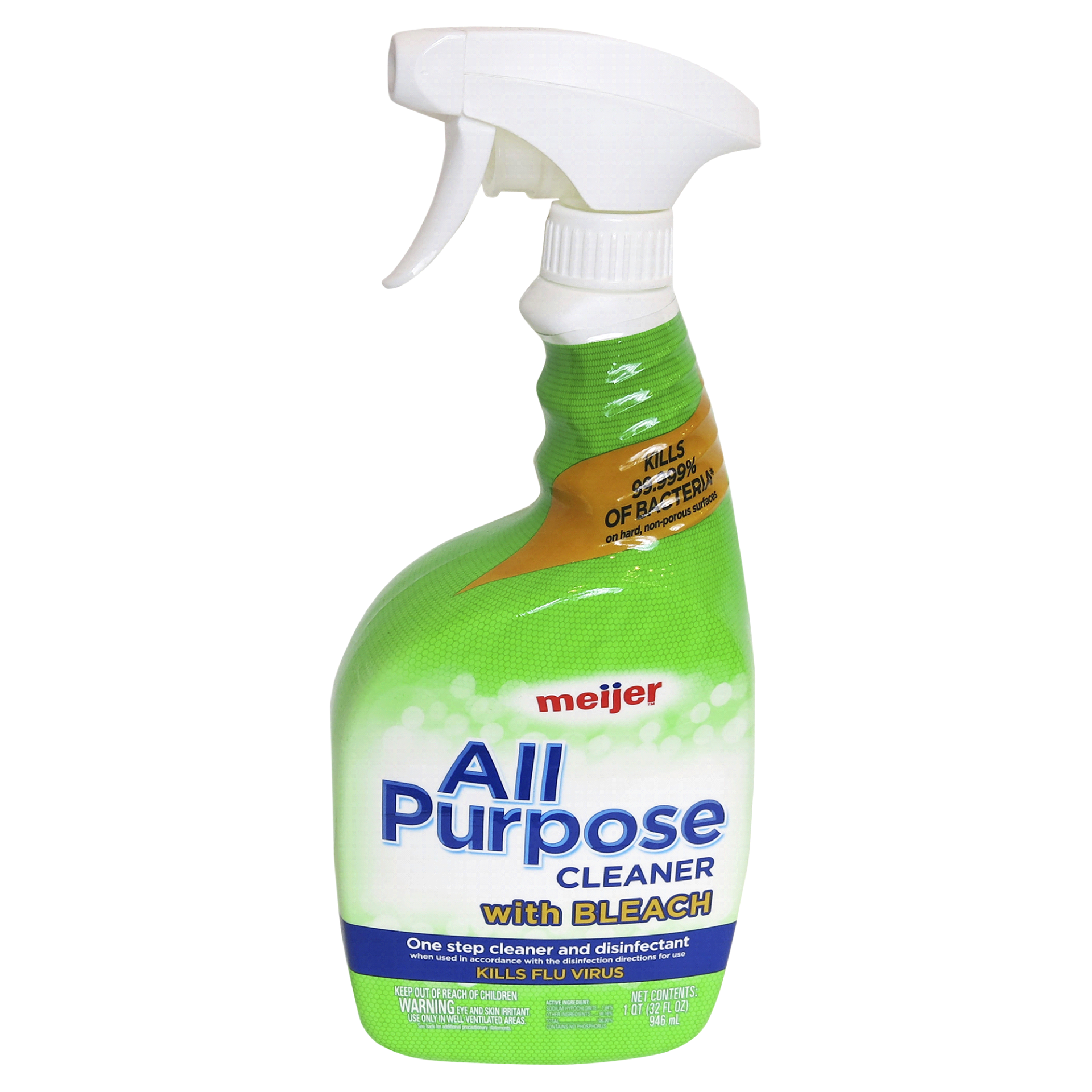 slide 1 of 5, Meijer All Purpose Cleaner with Bleach, 32 oz