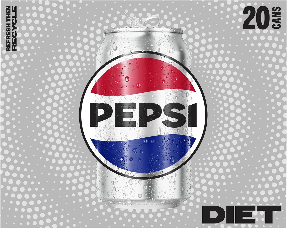 slide 5 of 6, Pepsi Soda - 20 ct, 20 ct