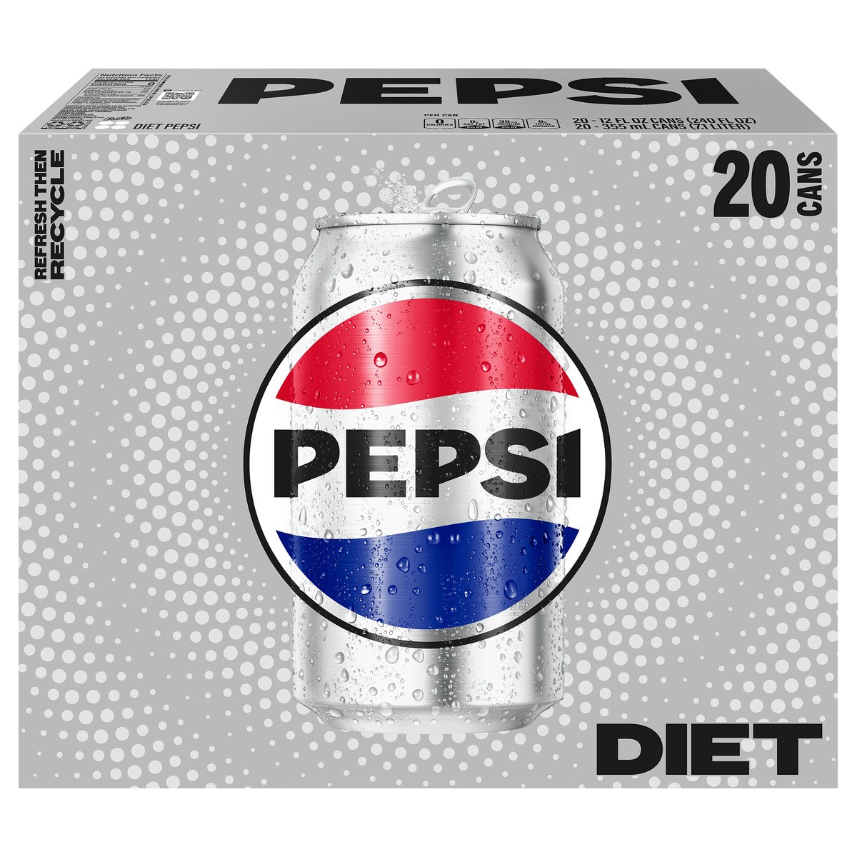 slide 1 of 6, Pepsi Soda - 20 ct, 20 ct