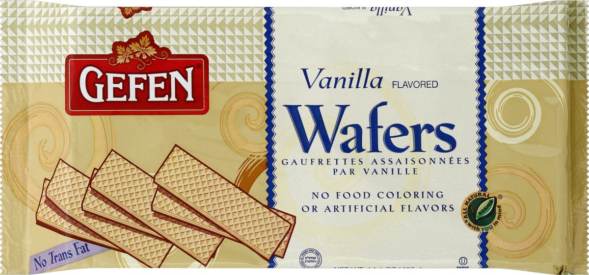 slide 3 of 6, Gefen Vanilla Wafers, 14.1 oz