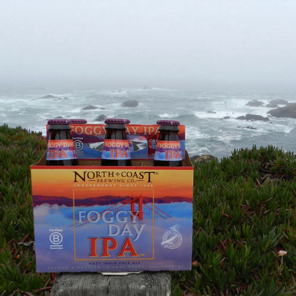 slide 2 of 5, North Coast Brewing Co. Foggy Day Hazy Ipa Craft Beer, 6 ct; 12 fl oz