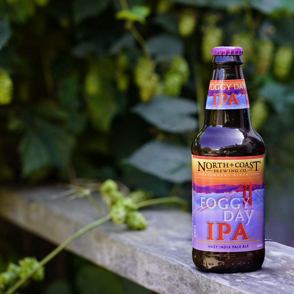 slide 3 of 5, North Coast Brewing Co. Foggy Day Hazy Ipa Craft Beer, 6 ct; 12 fl oz
