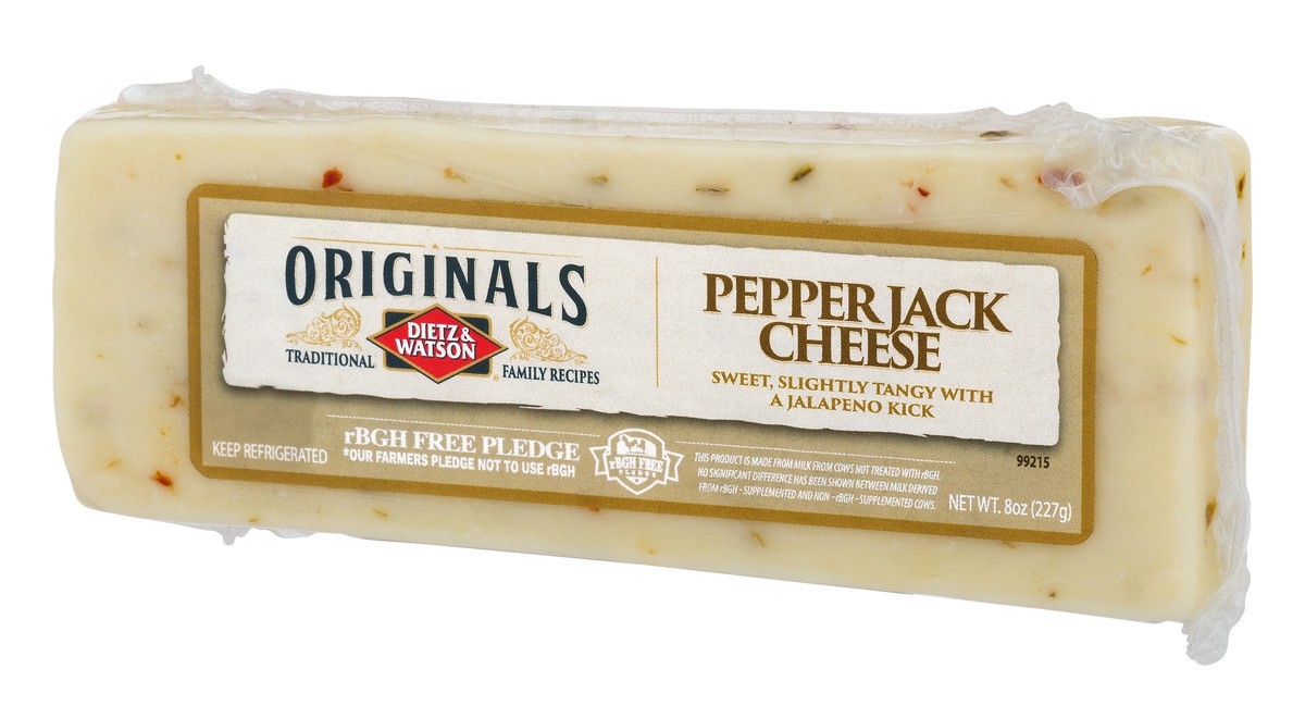 slide 4 of 11, Dietz & Watson Pepper Jack Cheese, 8 oz