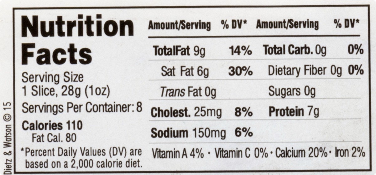 slide 6 of 11, Dietz & Watson Pepper Jack Cheese, 8 oz