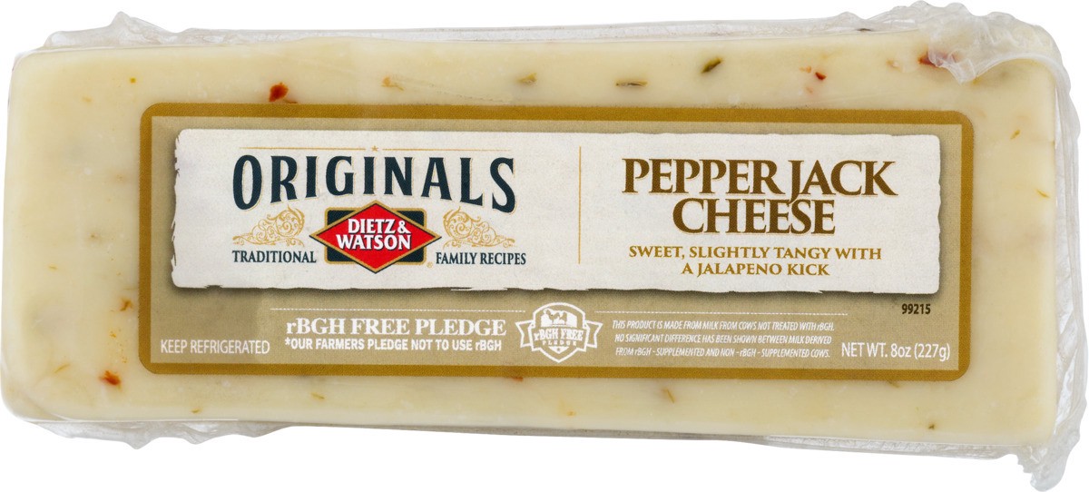 slide 10 of 11, Dietz & Watson Pepper Jack Cheese, 8 oz