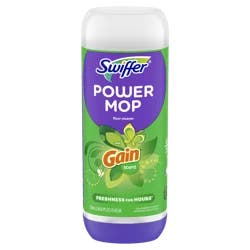 Swiffer With Gain Scent Power Mop Floor Cleaner