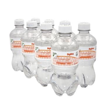 slide 1 of 1, Hy-Vee Orange Sparkling Water - 12 fl oz, 12 fl oz