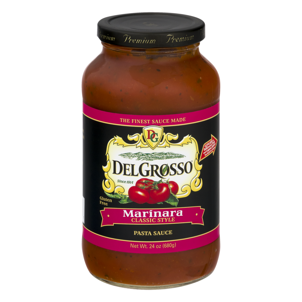 slide 1 of 2, Delgrosso Del Grosso Sauce Marinara, 24 oz