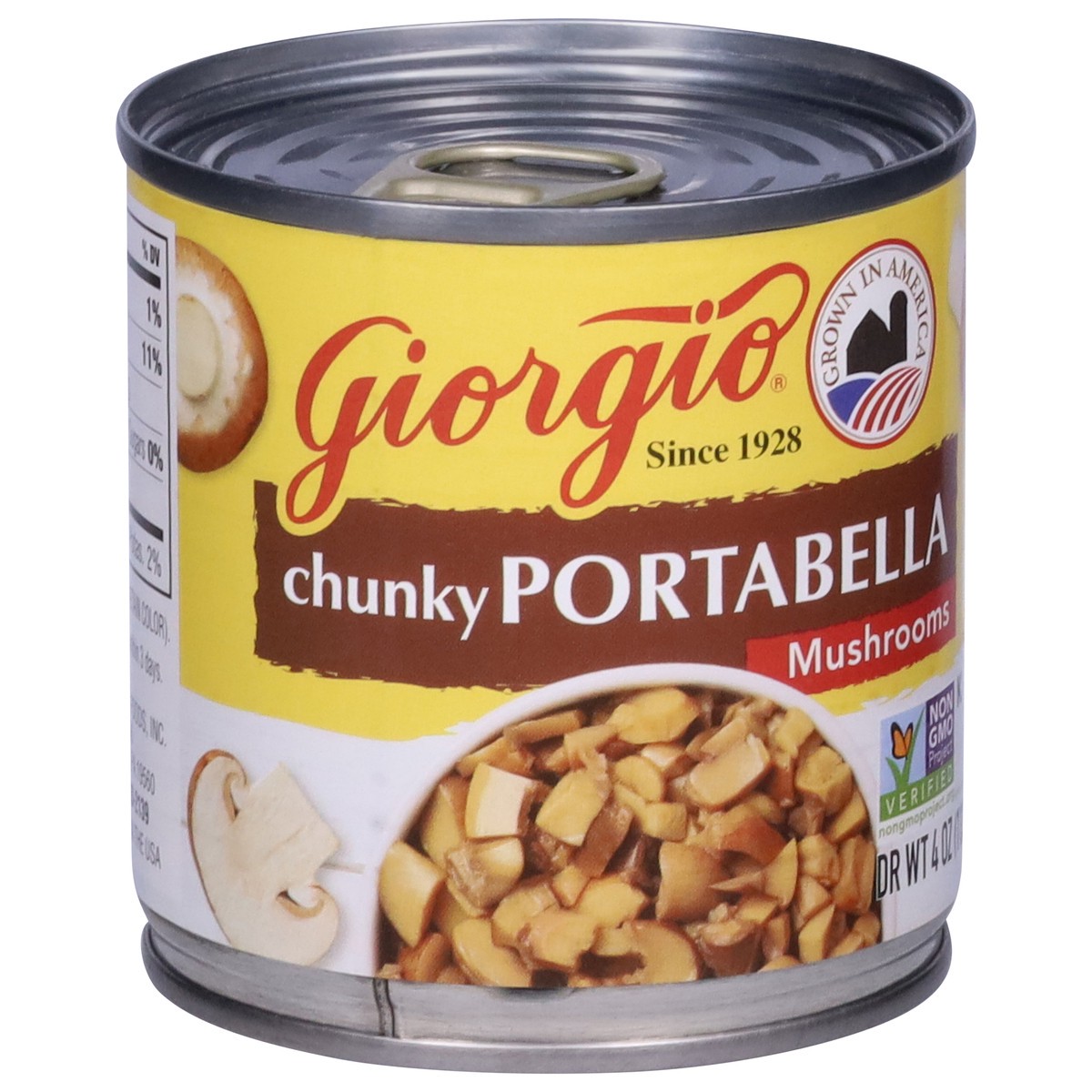 slide 11 of 12, Giorgio Portabella Chunky Mushrooms 4 oz, 4 oz