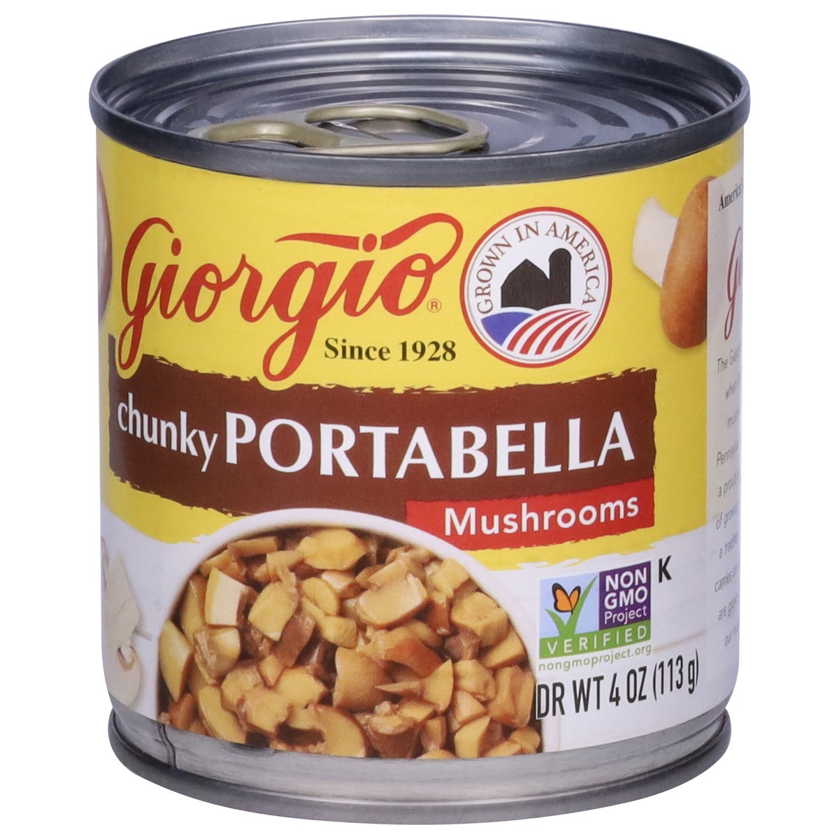 slide 5 of 12, Giorgio Portabella Chunky Mushrooms 4 oz, 4 oz