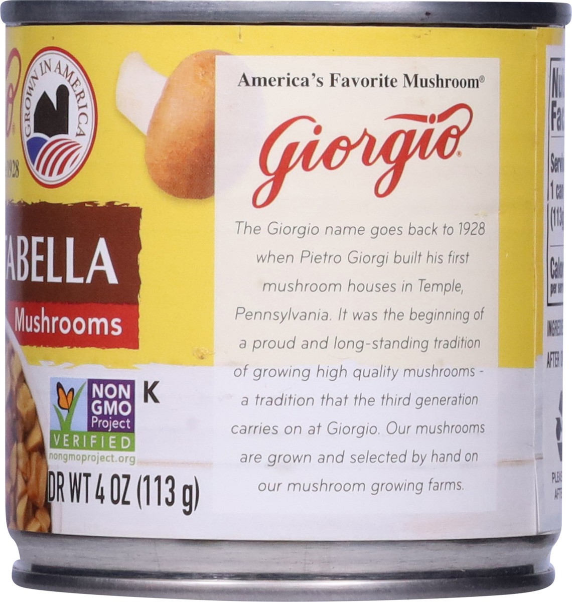 slide 8 of 12, Giorgio Portabella Chunky Mushrooms 4 oz, 4 oz