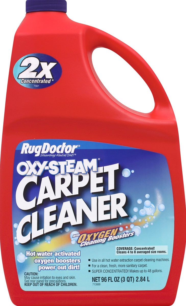 slide 2 of 3, Rug Doctor Oxy-Steam Carpet Cleaner, With Oxygen Cleaning Boosters, 96 oz