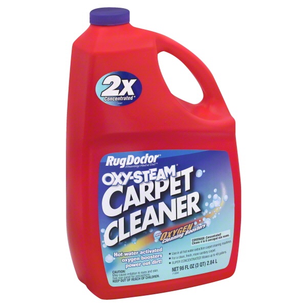 slide 1 of 3, Rug Doctor Oxy-Steam Carpet Cleaner, With Oxygen Cleaning Boosters, 96 oz