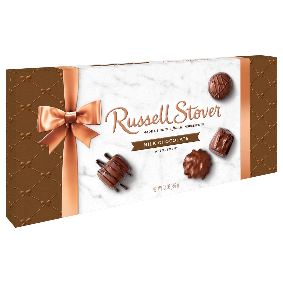 slide 5 of 8, RUSSELL STOVER Assorted Milk Chocolate Gift Box, 9.4 oz. (16 pieces), 16 ct