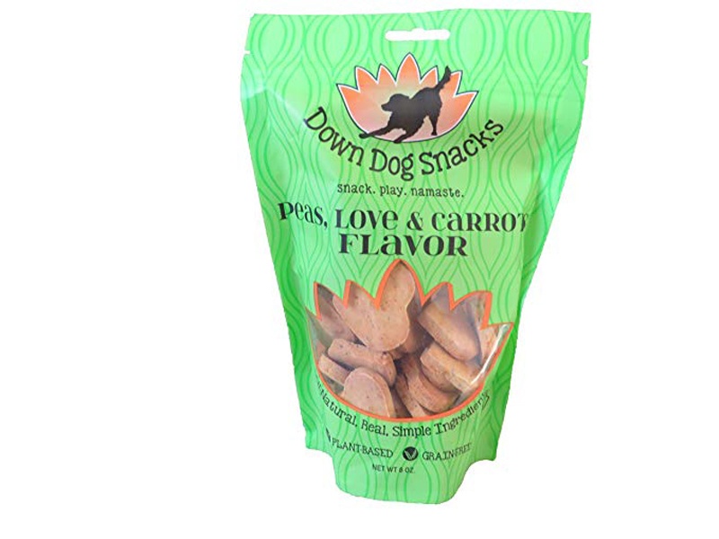 slide 1 of 1, Down Dog Snacks Peas Love And Carrots, 8 oz