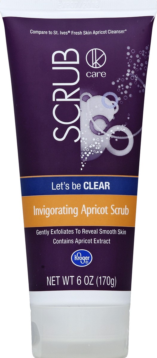 slide 1 of 3, Kroger Apricot Scrub, 6 oz