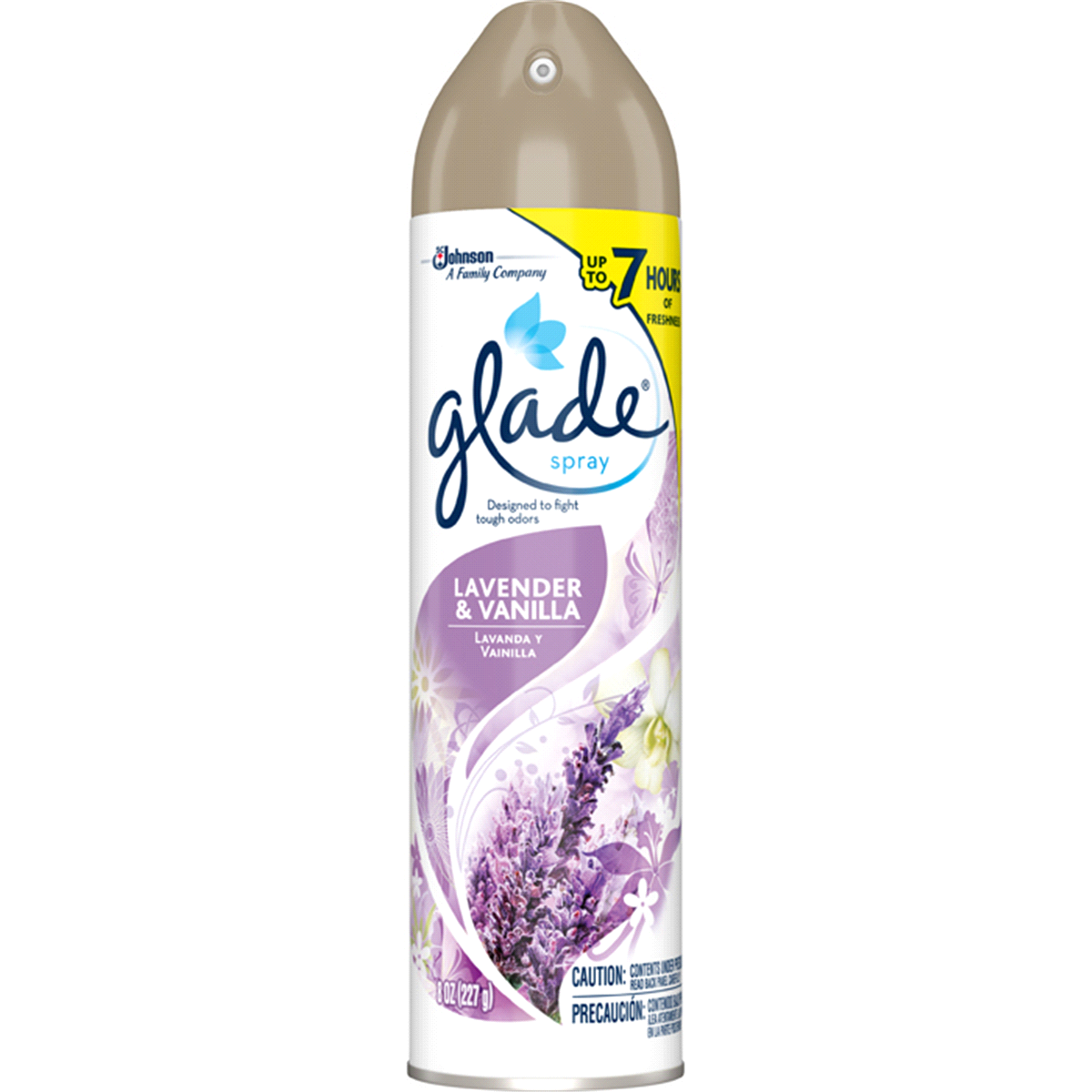 slide 1 of 1, Glade Spray Lavender & Vanilla, 8 oz