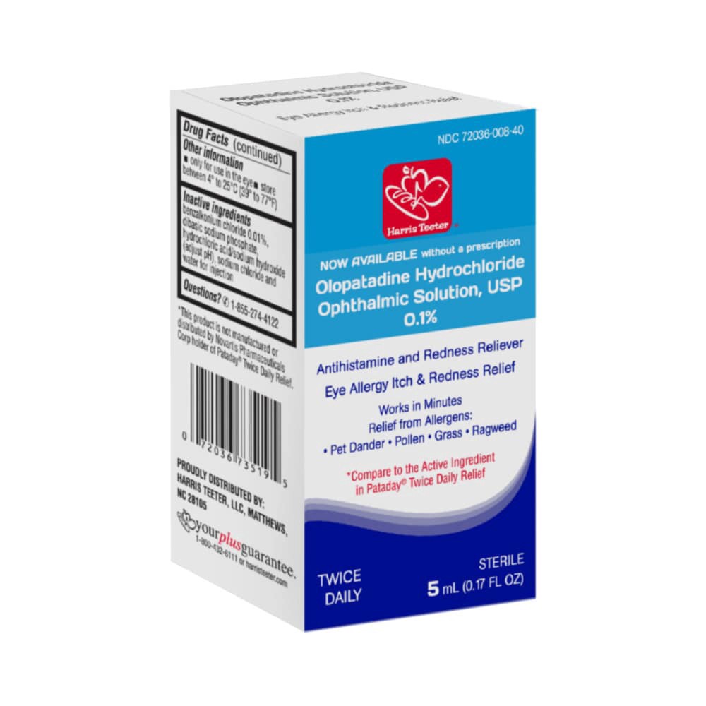 slide 1 of 1, Ht Eye Allergy Itch Red Rel 2X, 0.8 oz