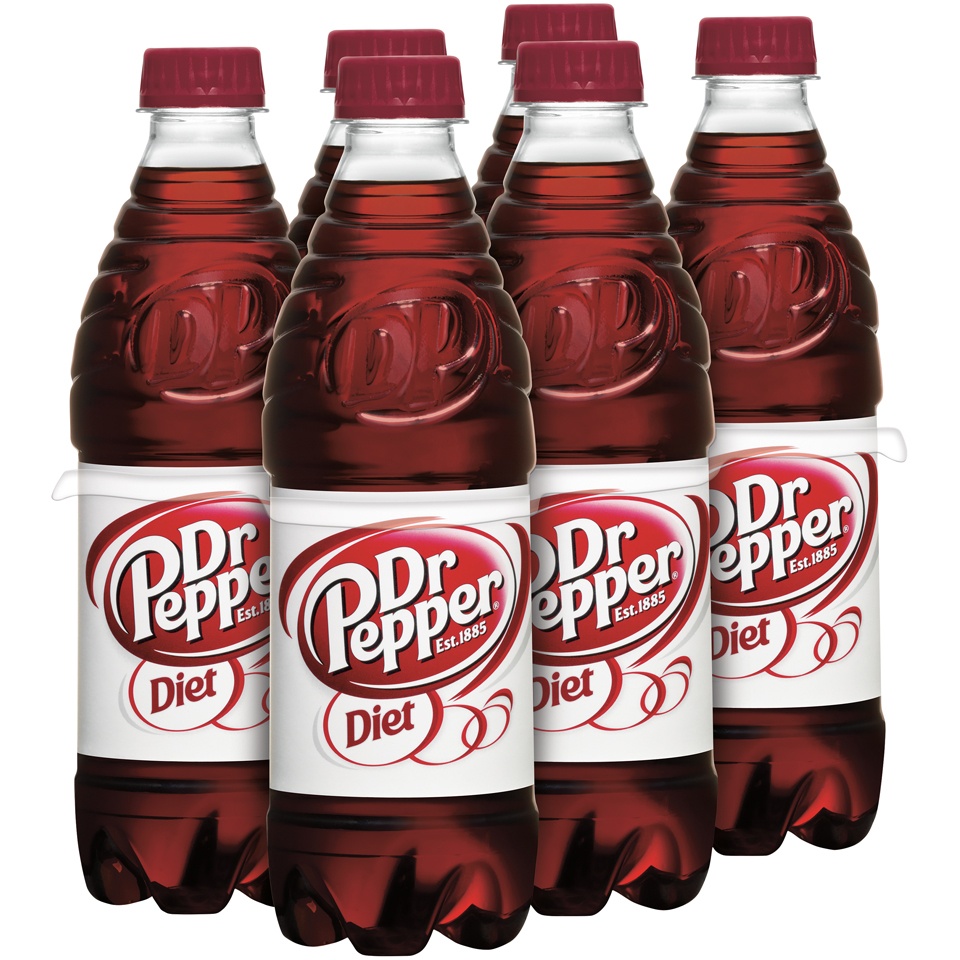 slide 2 of 3, Dr Pepper Diet Soda, 6 ct; 16.9 oz