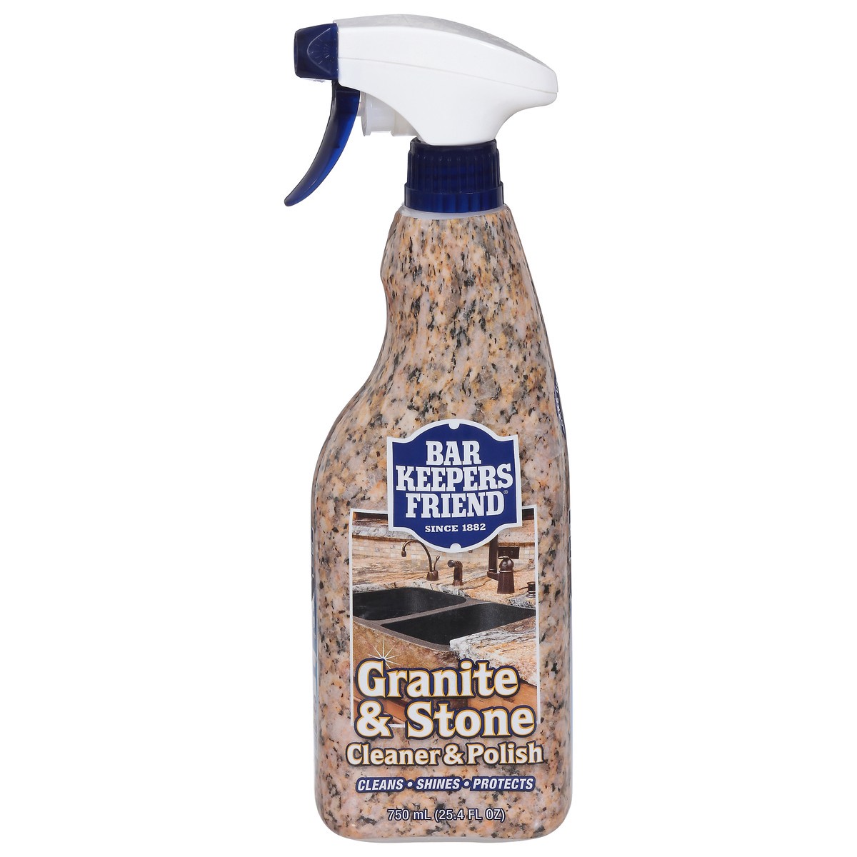 slide 1 of 9, Bar Keepers Friend Granite & Stone Cleaner & Polish 25.4 fl oz, 25.4 fl oz
