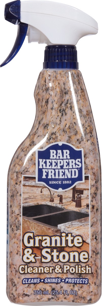 slide 3 of 9, Bar Keepers Friend Granite & Stone Cleaner & Polish 25.4 fl oz, 25.4 fl oz