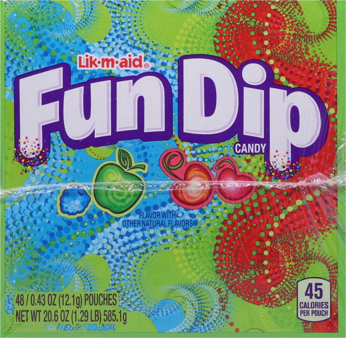 slide 2 of 14, Fun Dip Lik-M-Aid Candy 48 - 0.43 oz Pouches, 48 ct