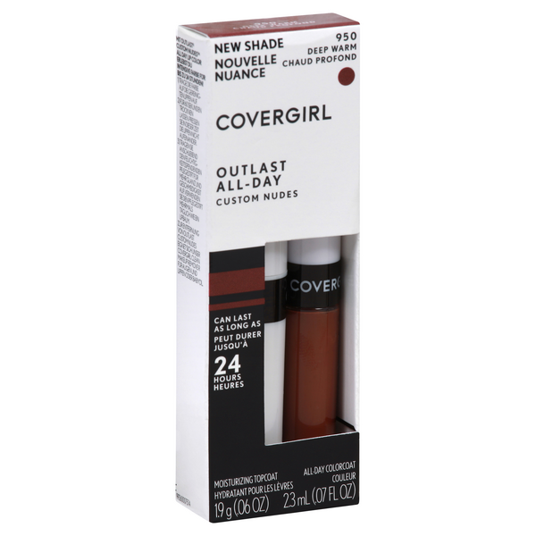 slide 1 of 1, Covergirl Covergirl Outlast All-Day Custom Nudes 950 Deep Warm, 0.7 fl oz