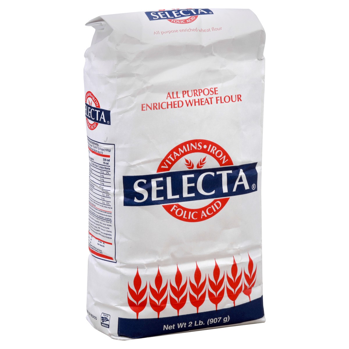 slide 5 of 8, Selecta Wheat Flour 2 lb, 2 lb