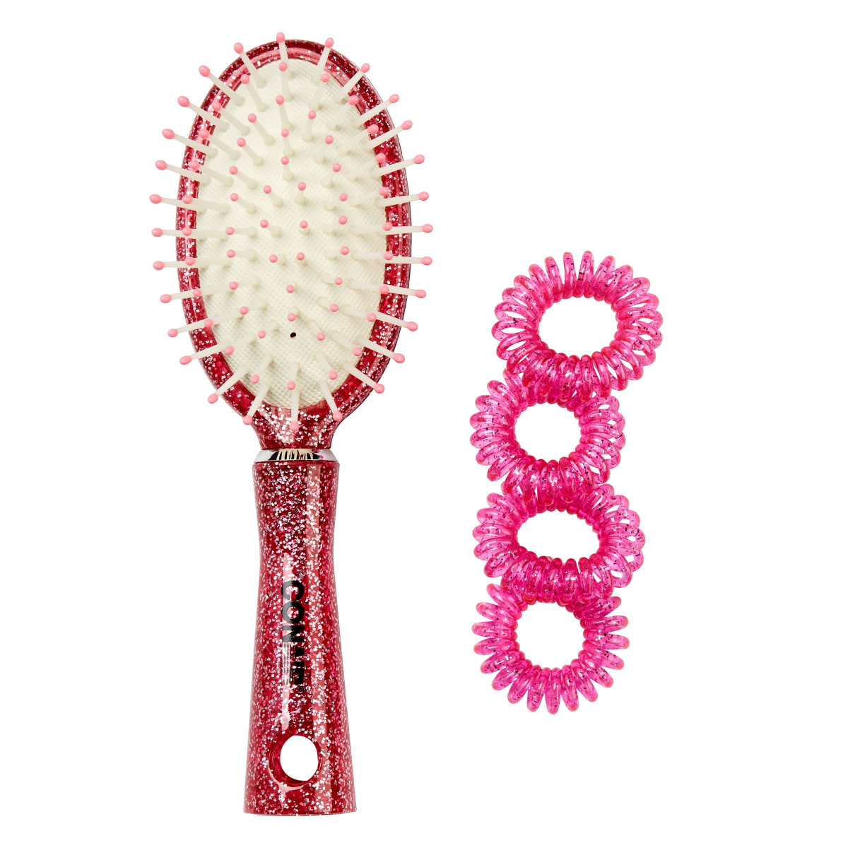 slide 3 of 5, Conair Mid Size Brsh Spiral Gltr 5Pc, 5 ct