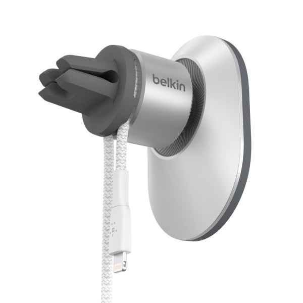 slide 1 of 4, Belkin V2 Magnetic Car Vent Mount, Gray, 1 ct