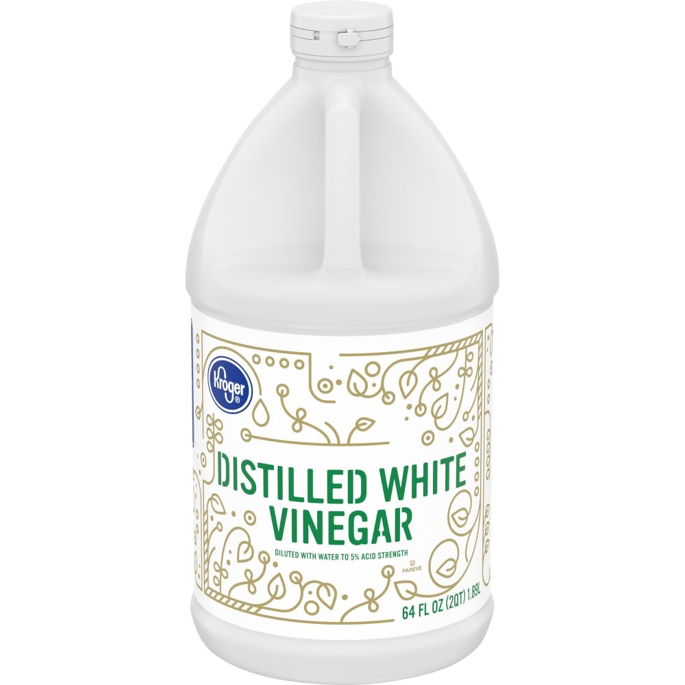 slide 1 of 1, Kroger Distilled White Vinegar, 64 fl oz