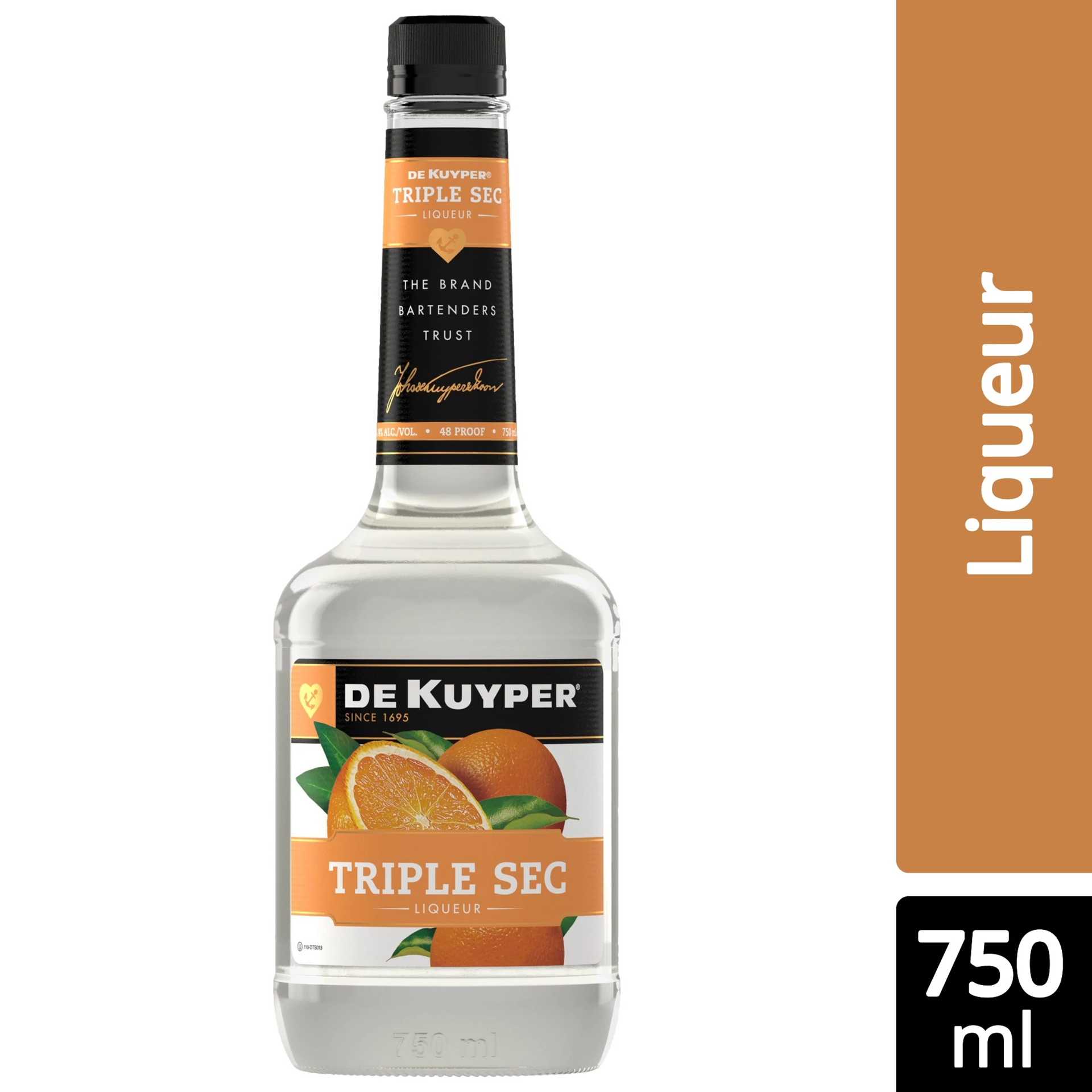 slide 1 of 2, DeKuyper Triple Sec Liqueur 750 ml, 750 ml