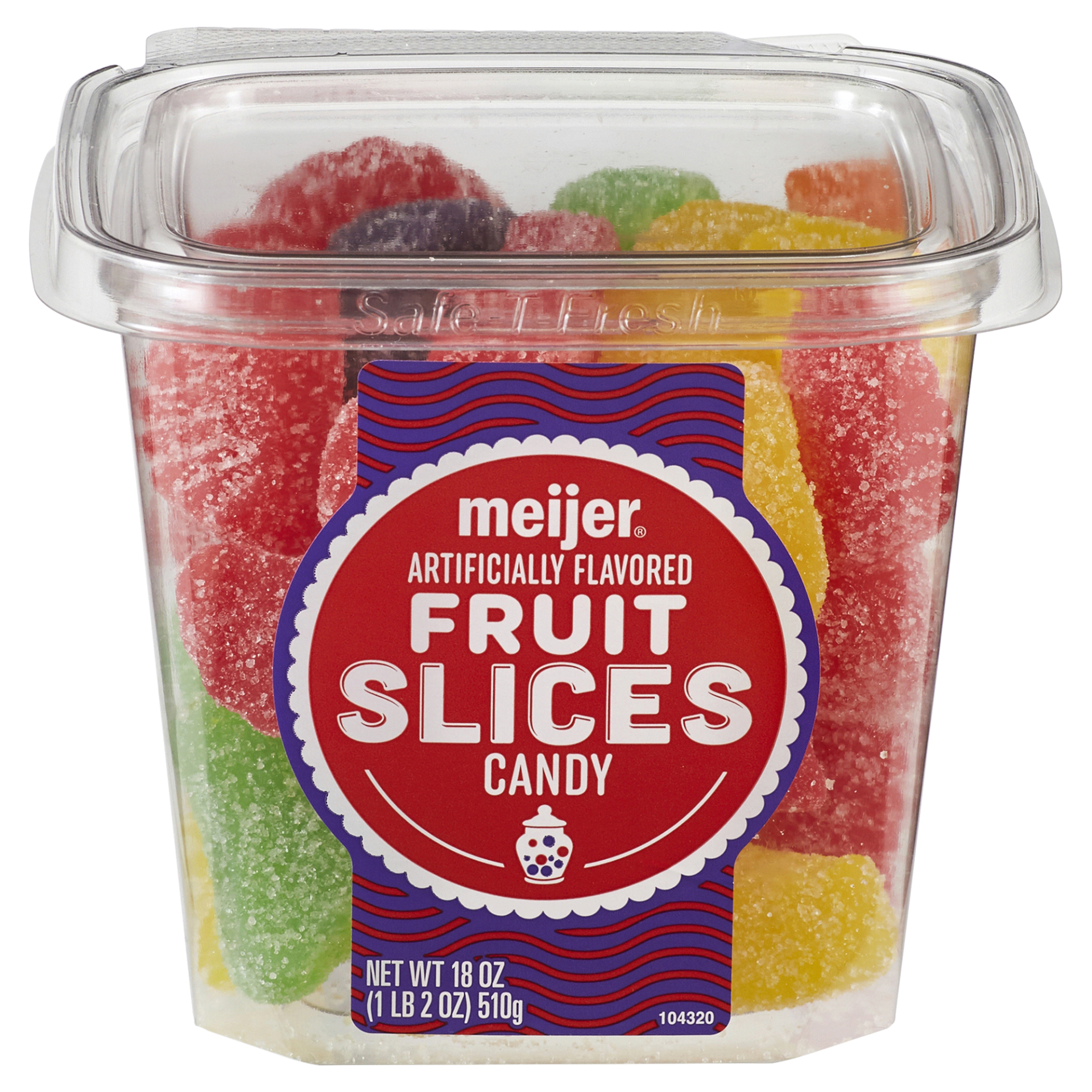 slide 1 of 2, Meijer Fruit Slices Candy, 18 oz