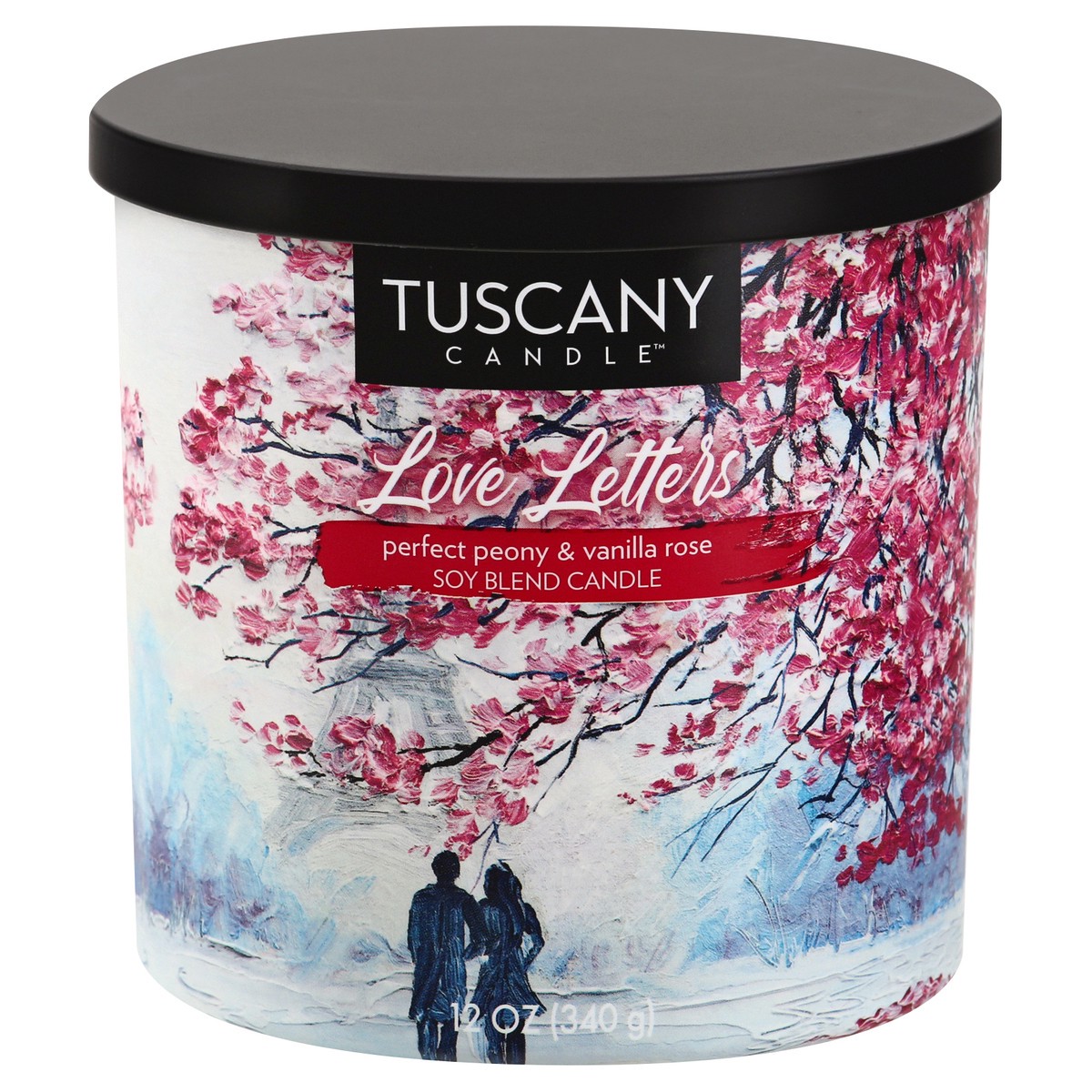 slide 1 of 10, Tuscany Candle Soy Blend Love Letters Candle 1 ea, 1 ct