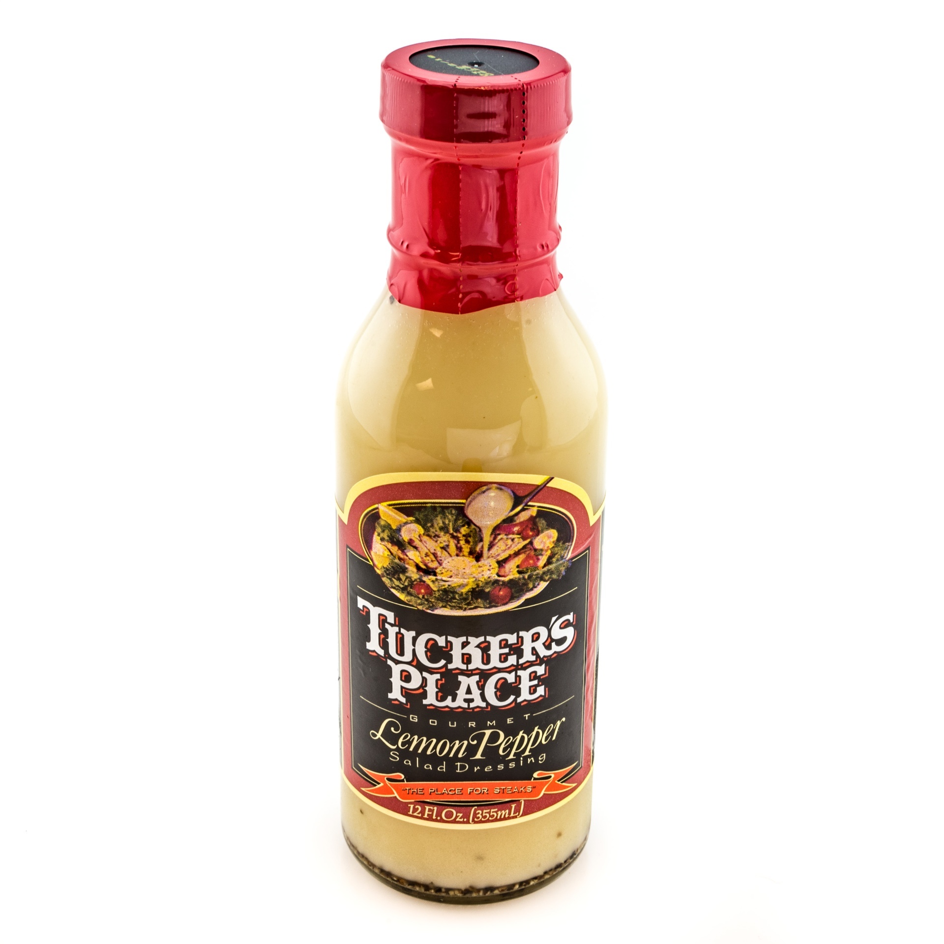 slide 1 of 1, Tucker's Place Lemon Pepper Dressing, 12 oz