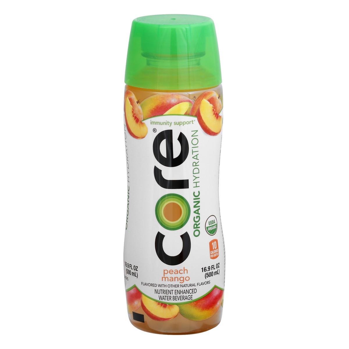 slide 6 of 13, CORE Organic Peach Mango Water Beverage - 16.9 fl oz, 16.9 fl oz