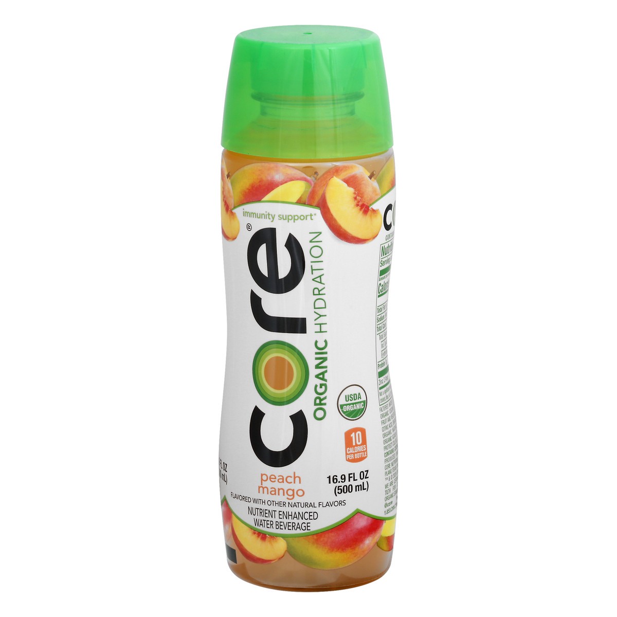 slide 9 of 13, CORE Organic Peach Mango Water Beverage - 16.9 fl oz, 16.9 fl oz