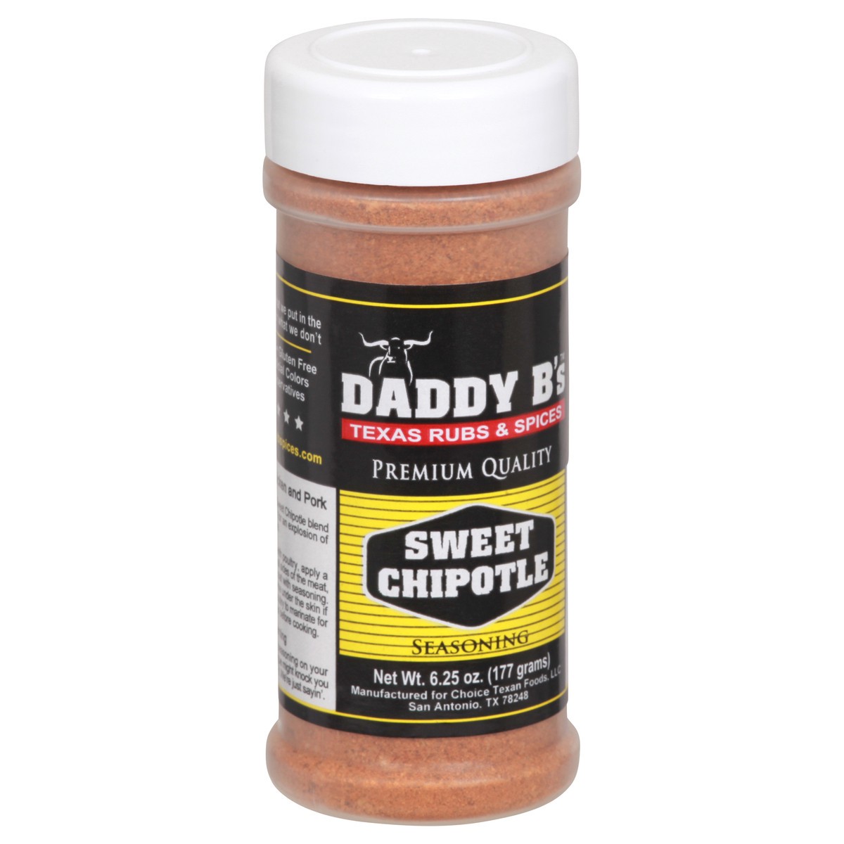 slide 3 of 12, Daddy B's Sweet Chipotle Seasoning 6.25 oz, 6.25 oz